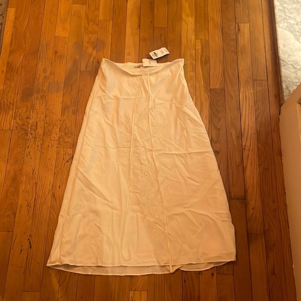 Abercrombie white long skirt!
